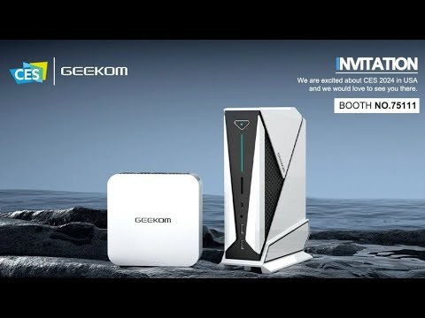 Geekom Ces 2024 Mini Pc Lineup Unveiled Featuring Intel Core Ultra & Amd Ryzen 8000 Series Apus.