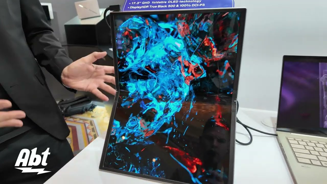 Ces 2024 Asus Zenscreen Fold Oled Mq17qh