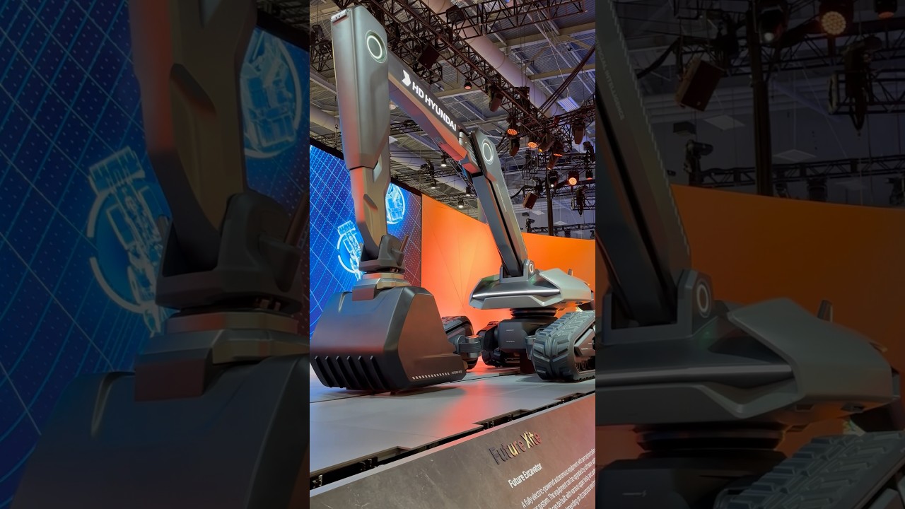 Ces 2024 | Autonomous Hyundai Construction Machines