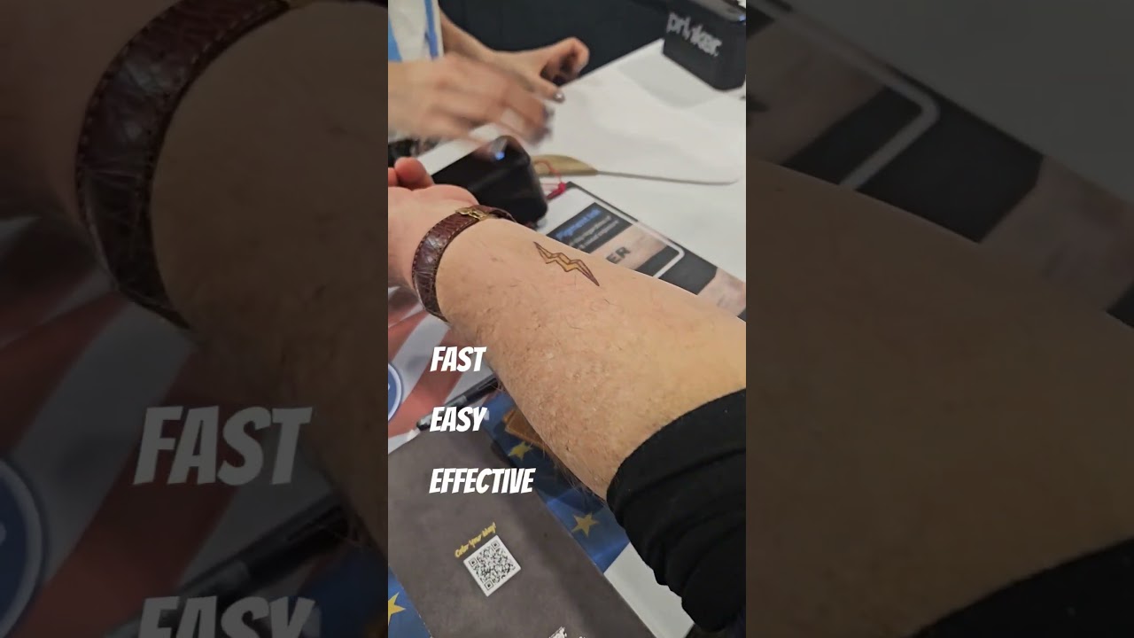 Ces 2024 Day 1 │prinker – World’s 1st Temporary Tattoo Device