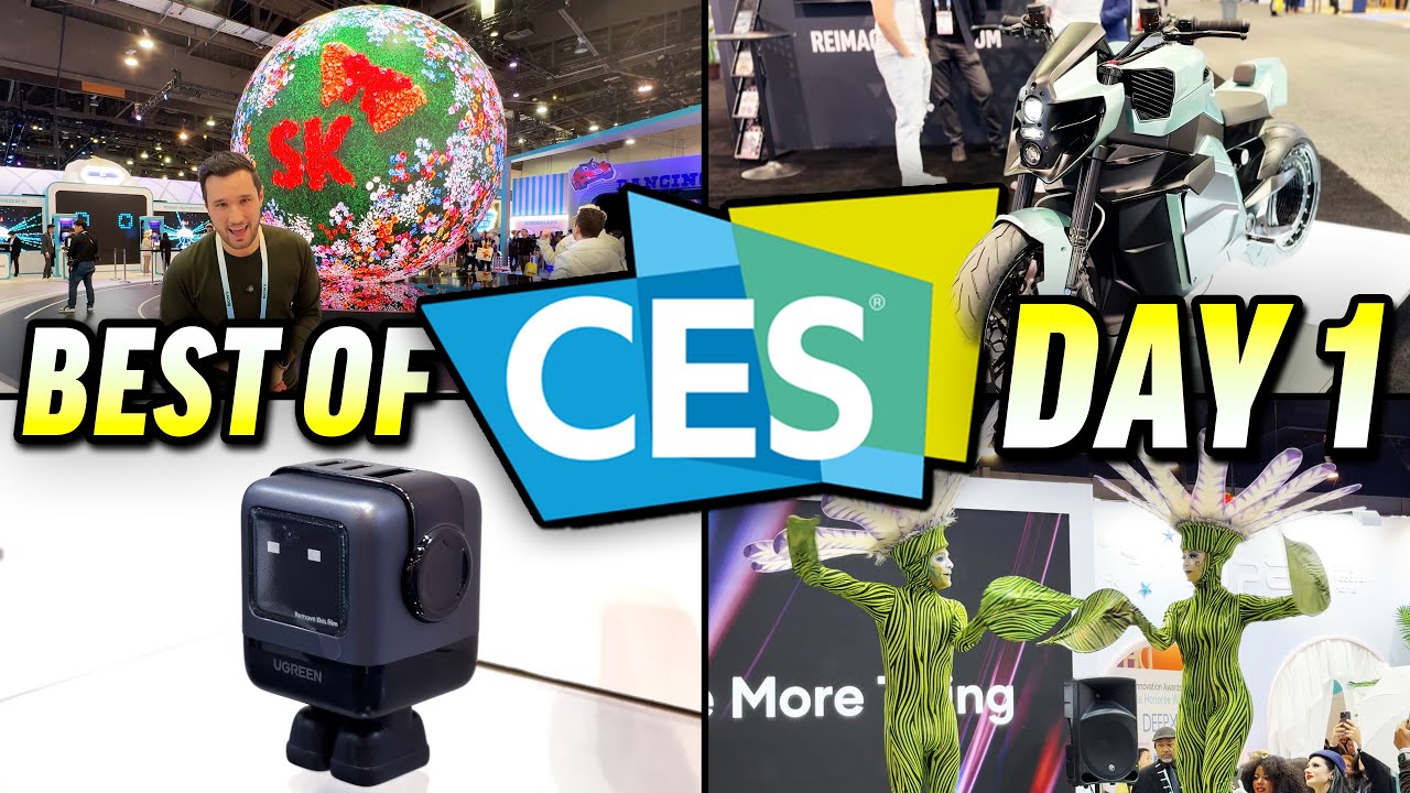 CES 2024 Day 1 – The Best Tech You NEED To SEE!