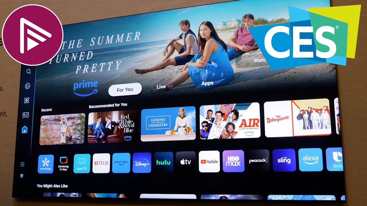 CES 2024: Samsung updates Tizen Home Smart TV OS for all