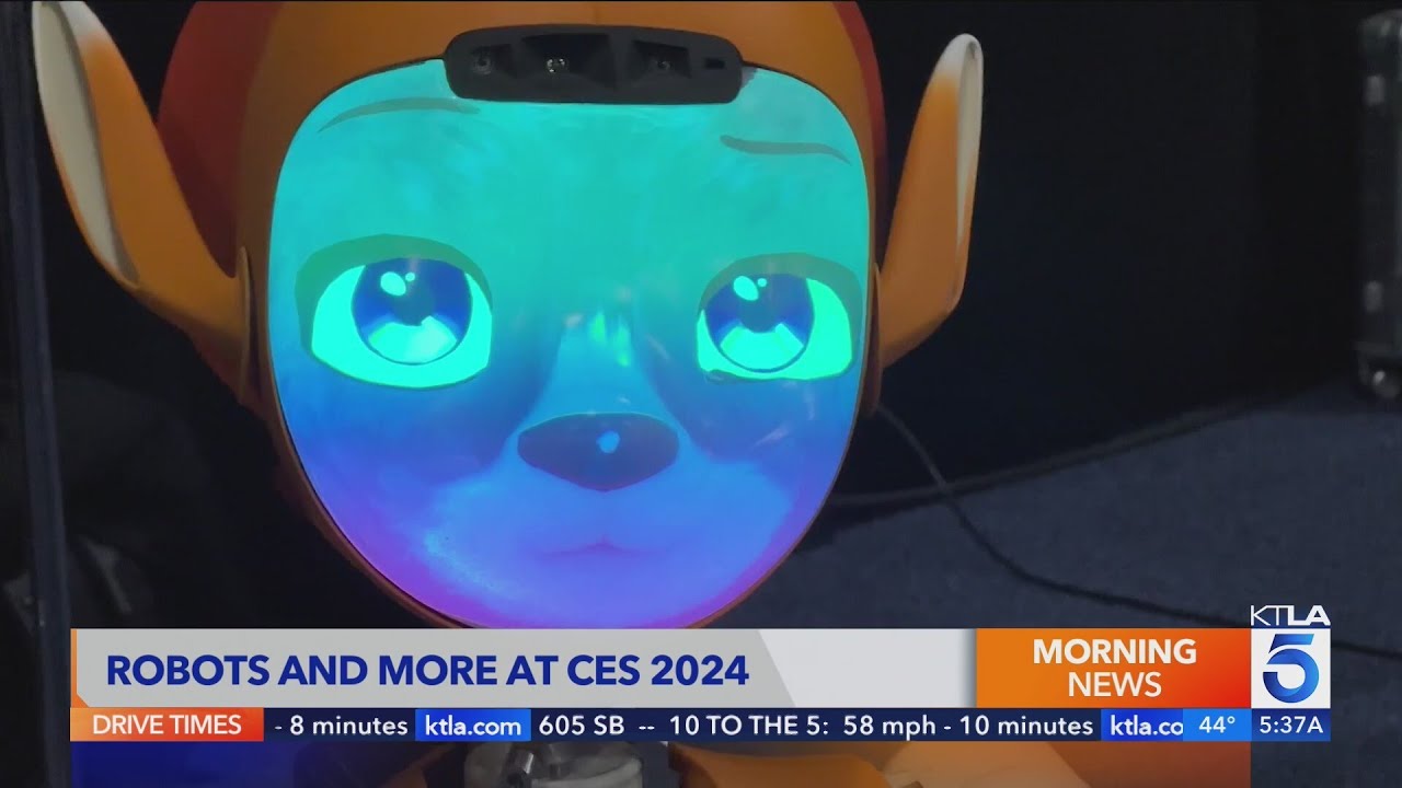 Ces 2024: Transparent Tv, Fingerprint Locks & Ai Robots