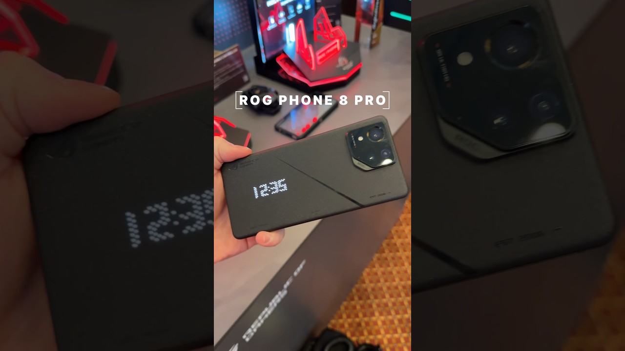 First look: ASUS ROG Phone 8 – CES 2024 Exclusive