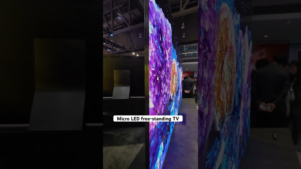 Huge Micro Led Tv | Ces 2024