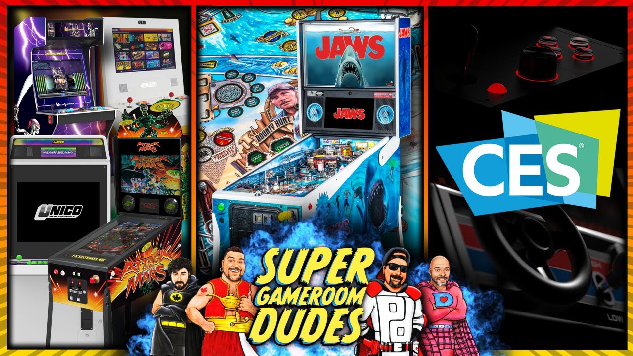 Jaws Stern Pinball Attacks, Myarcade Big Plans Ces 2024 & Pre Order Madness!