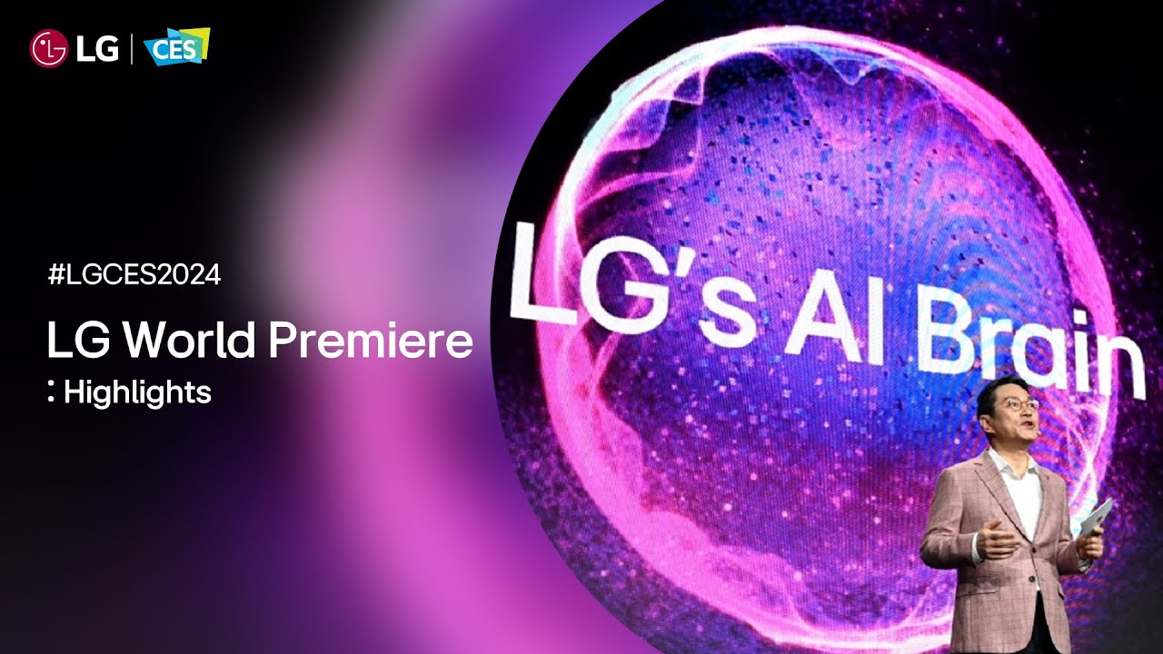 LG at CES 2024: LG World Premiere – Highlights I LG