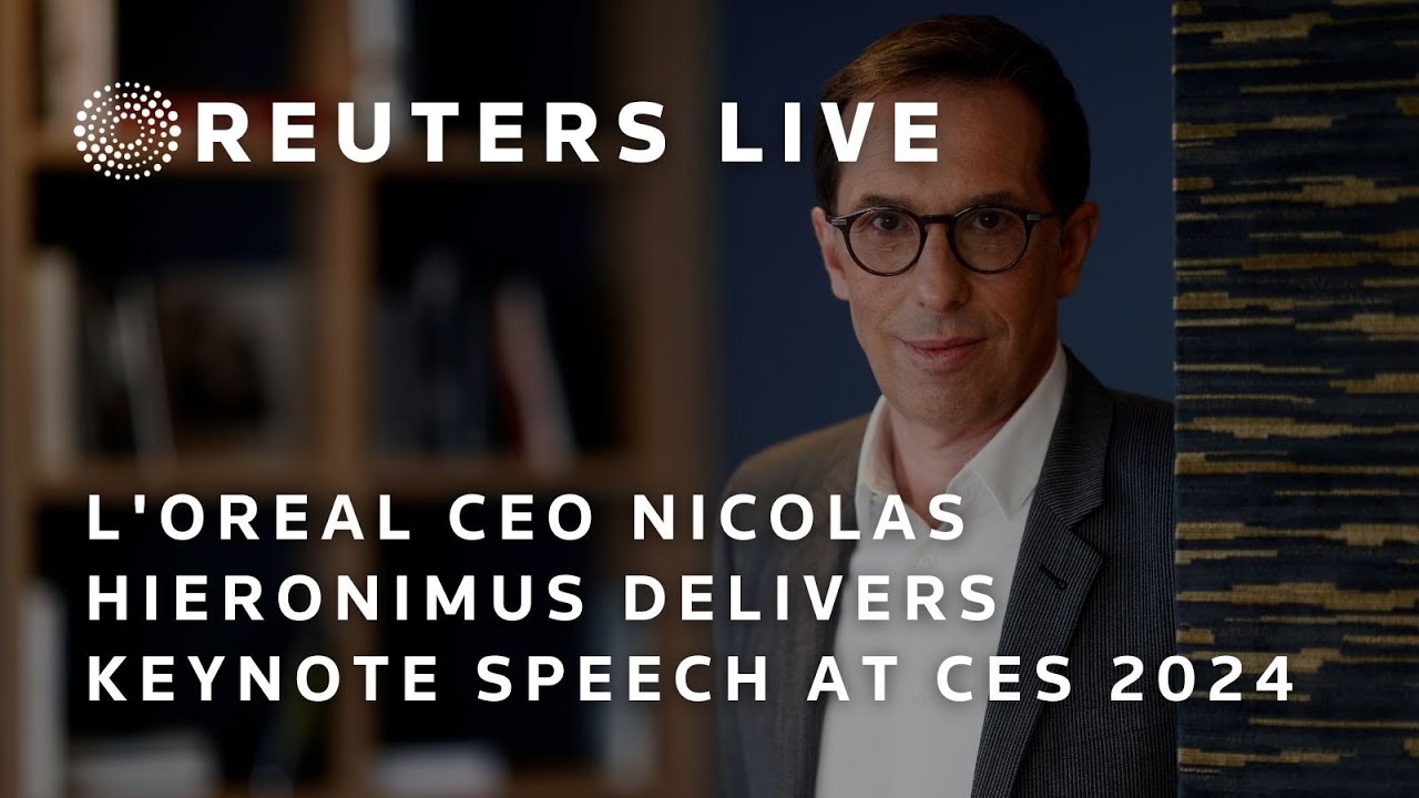 LIVE: L’Oréal CEO Nicolas Hieronimus delivers keynote speech at CES 2024