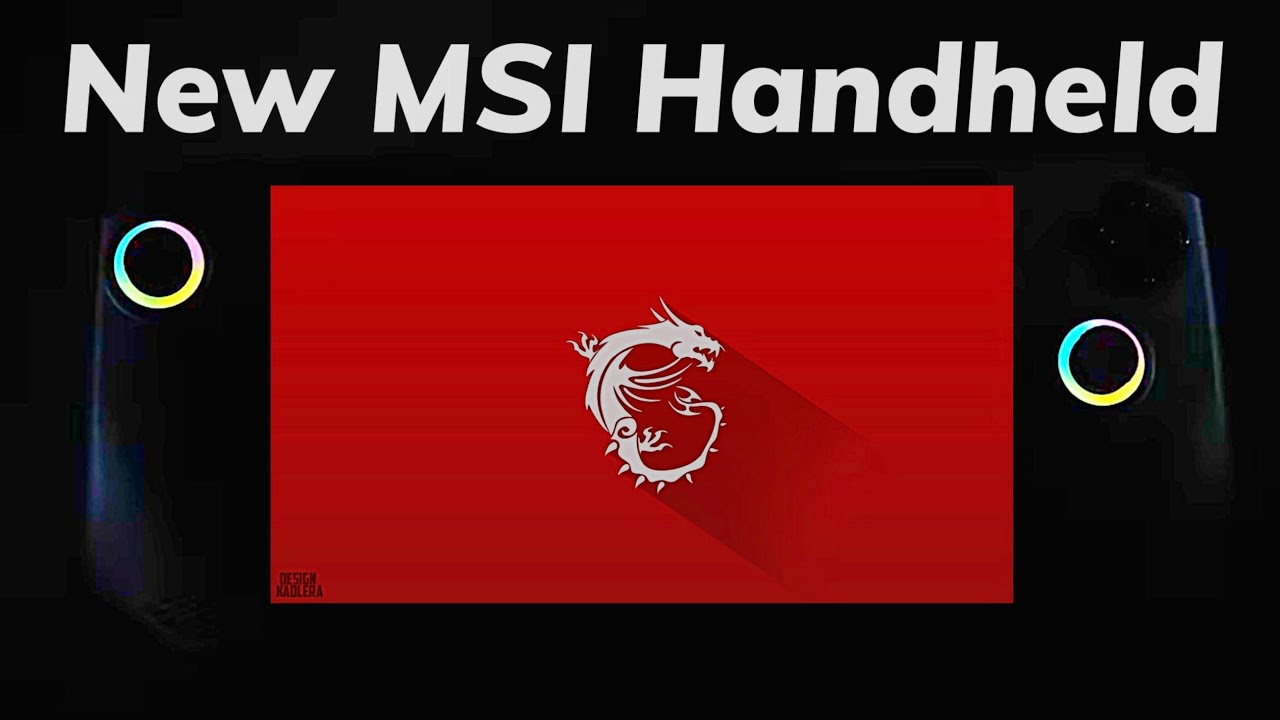 Msi Announced A New Gaming Handheld!!!