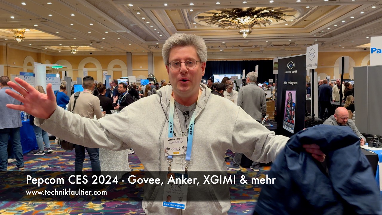 Pepcom CES 2024 – Govee, Anker, XGIMI & mehr