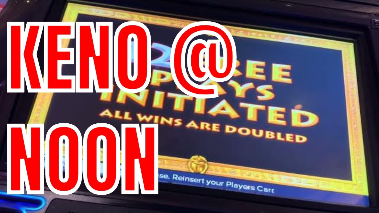 Players Card Not Inserted Properly – Afternoon Quickie Las Vegas Keno