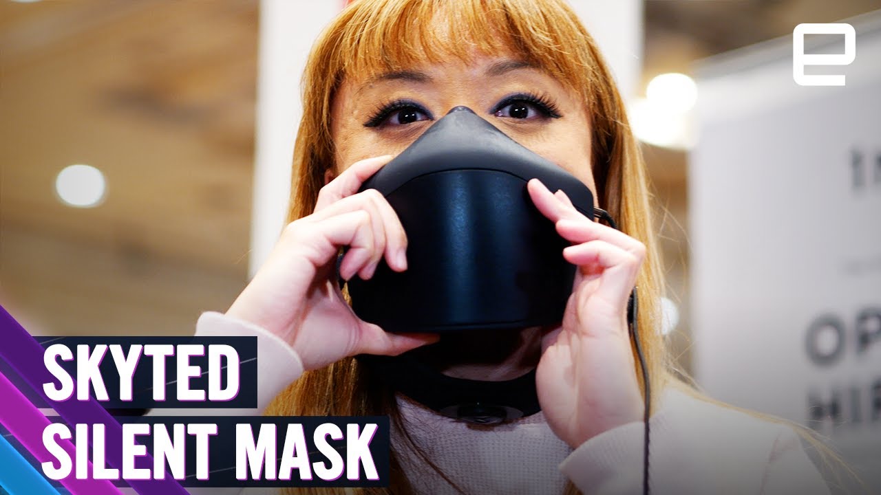 Skyted Silent Mask Hands On At Ces 2024: Now You Can Gossip Freely In Public