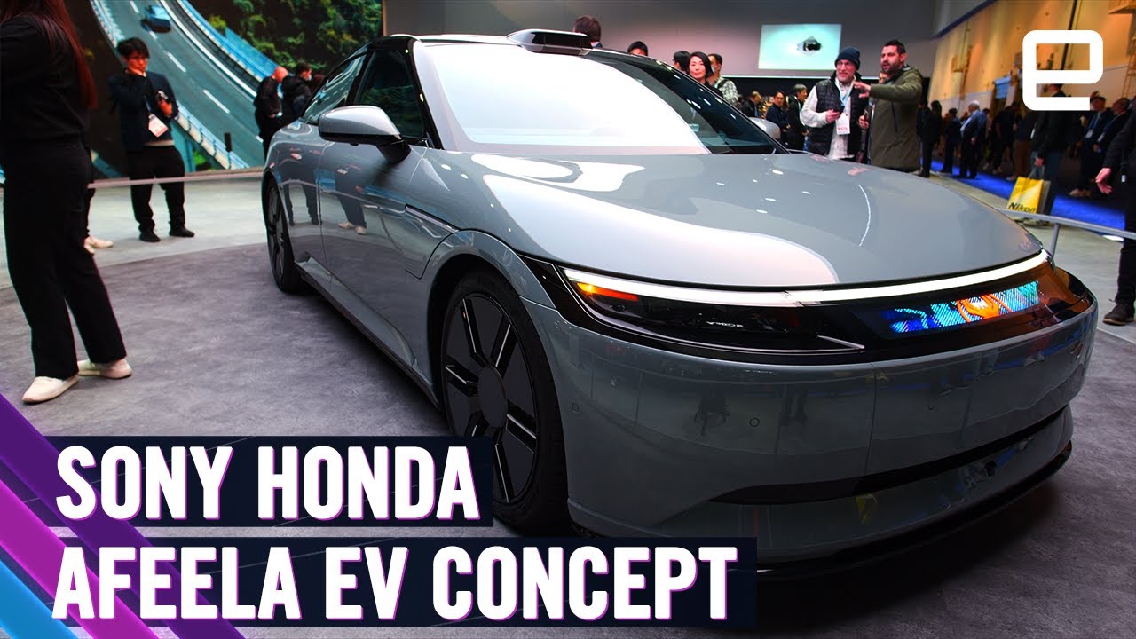 Sony Honda Mobility’s Afeela EV concept first look at CES 2024