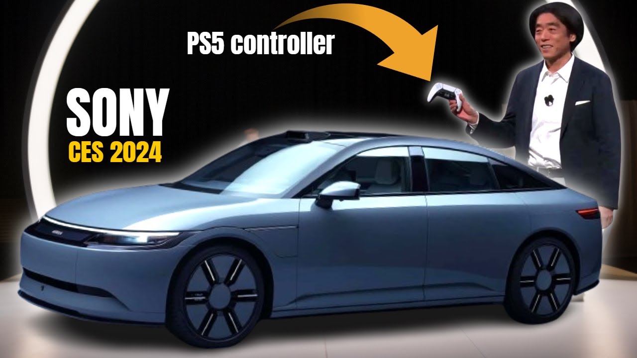 Sony Showcased Its New Ev At Ces 2024 Remotely Driven Using A Ps5 Controller