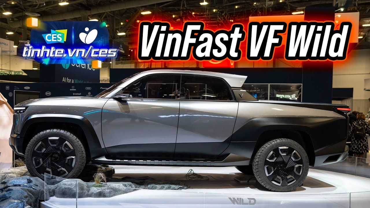 Trên tay bán tải điện VinFast VF Wild tại Mỹ | CES24