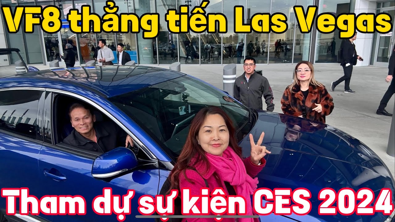 VF8 thẳng tiến Las Vegas tham dự sự kiện CES 2024.