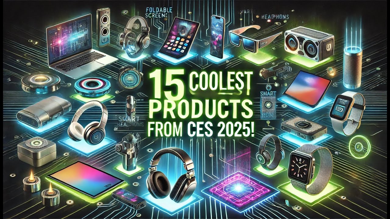 15 Coolest Products Unveiled at CES 2025!