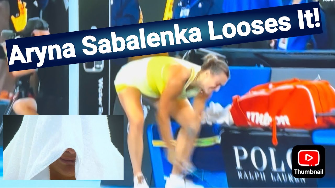 Aryna Sabalenka Looses It, Destroys Racket, Cries After Losing 2025 Australian Open To Madison Keys