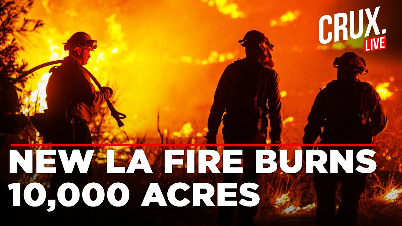 California Fire LIVE | Los Angeles Fire | LA Fires 2025 | New Wildfire Explodes In Los Angeles | US