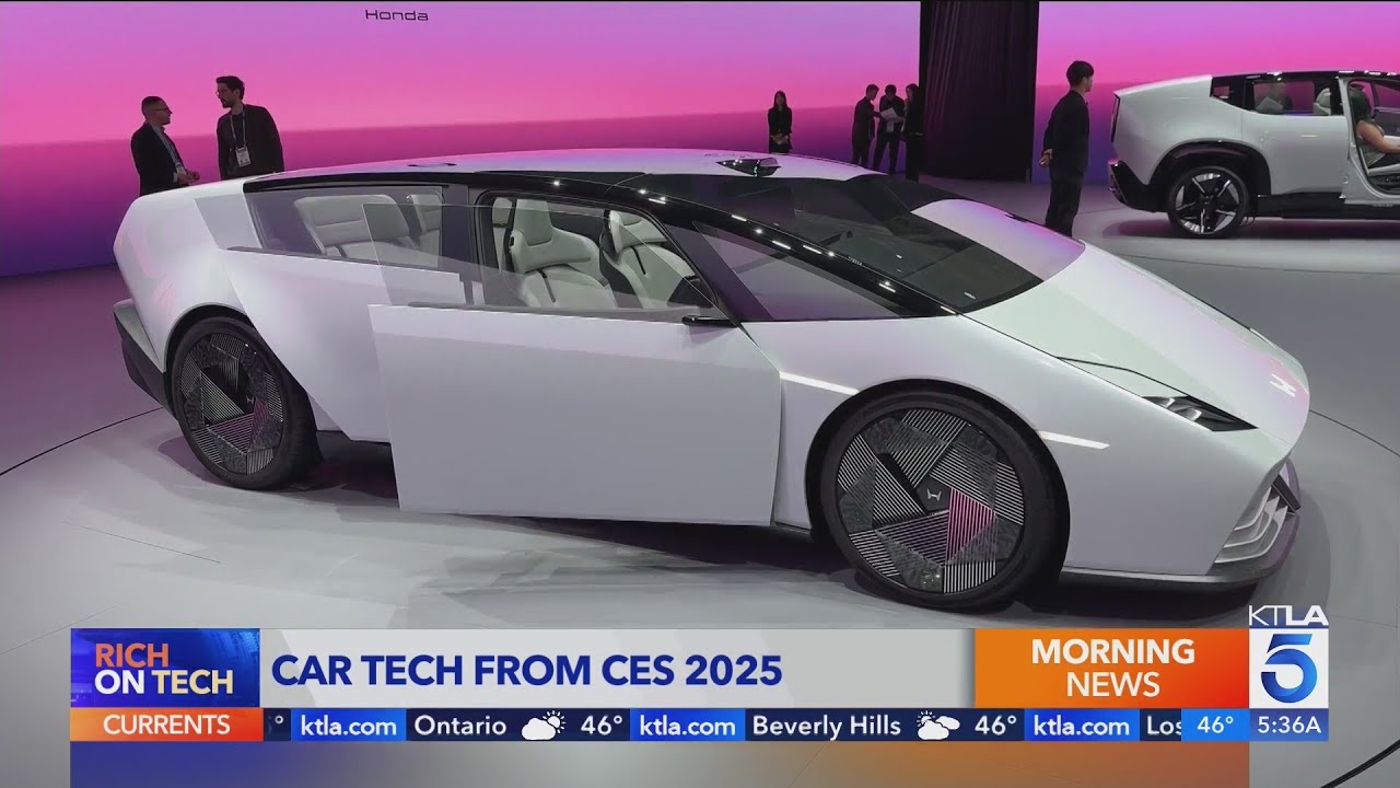 Cool Car Tech at CES 2025