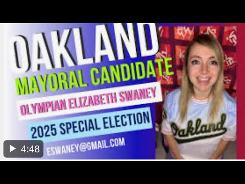 Elizabeth Swaney Runs For Mayor Of Oakland Talks Mayor Of Oakland In Interview With Zennie Abraham