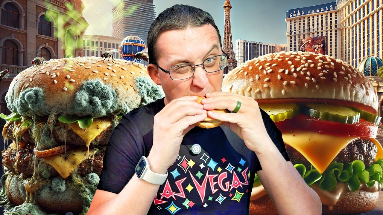 I Ate a Burger at EVERY Hotel on the Las Vegas Strip!