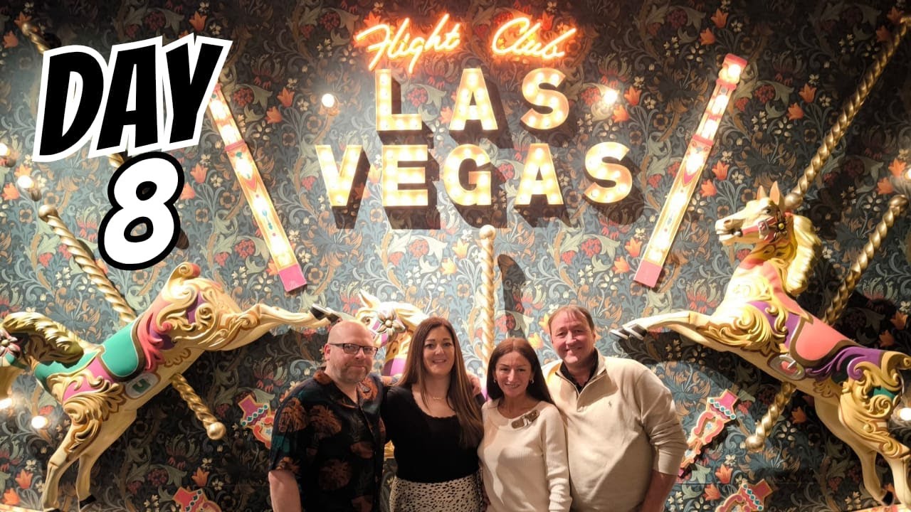 Las Vegas Day 8: Grand Lux Breakfast, North Strip Exploring, Flights Darts and Slot wins