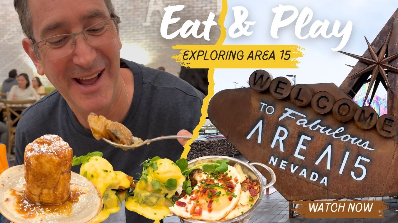 Let’s EAT & PLAY in Las Vegas : HONEY SALT & AREA 15