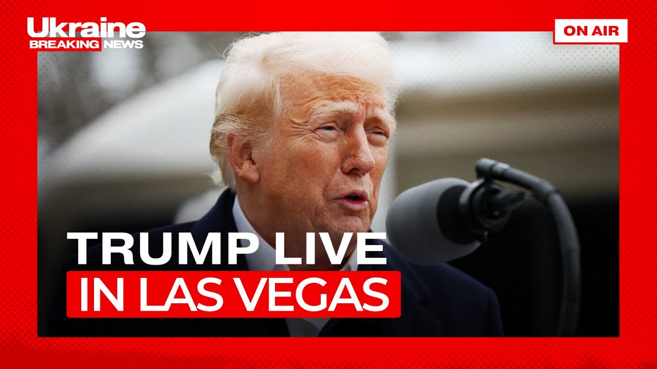 ⚡️LIVE! Trump makes a statement in Las Vegas: Major Announcements Expected!