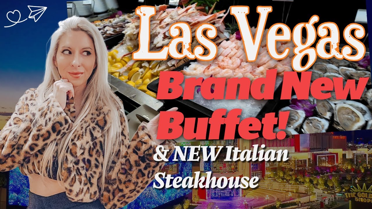 NEWEST Las Vegas Buffet! Genting Palace All You Can Eat & New TOP Italian Steakhouse Zio Restaurant