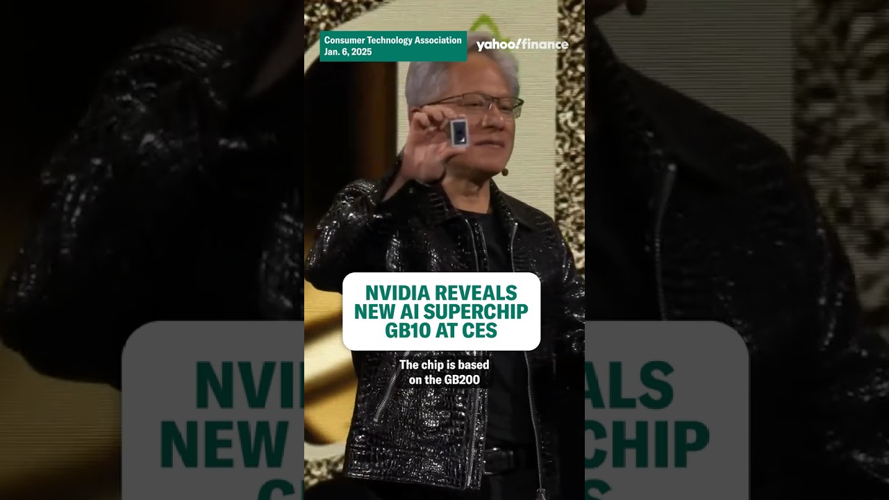 NVIDIA REVEALS NEW AI SUPERCHIP GB10 AT CES