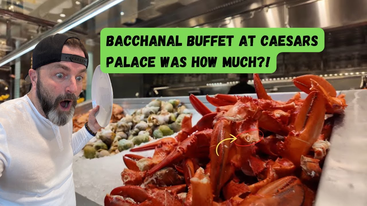 This 25,000 Square-Foot Buffet at Caesar’s Palace is Insane!?