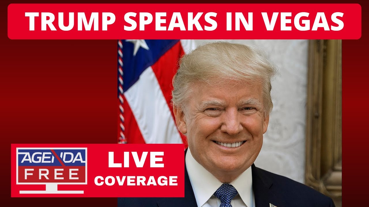 Trump Speaks at Las Vegas Rally – LIVE Breaking News Coverage