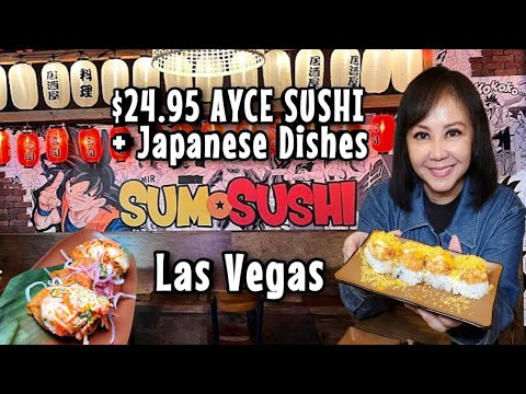 .95 All You Can Eat Sushi & Japanese Dishes | Sumo Sushi Las Vegas