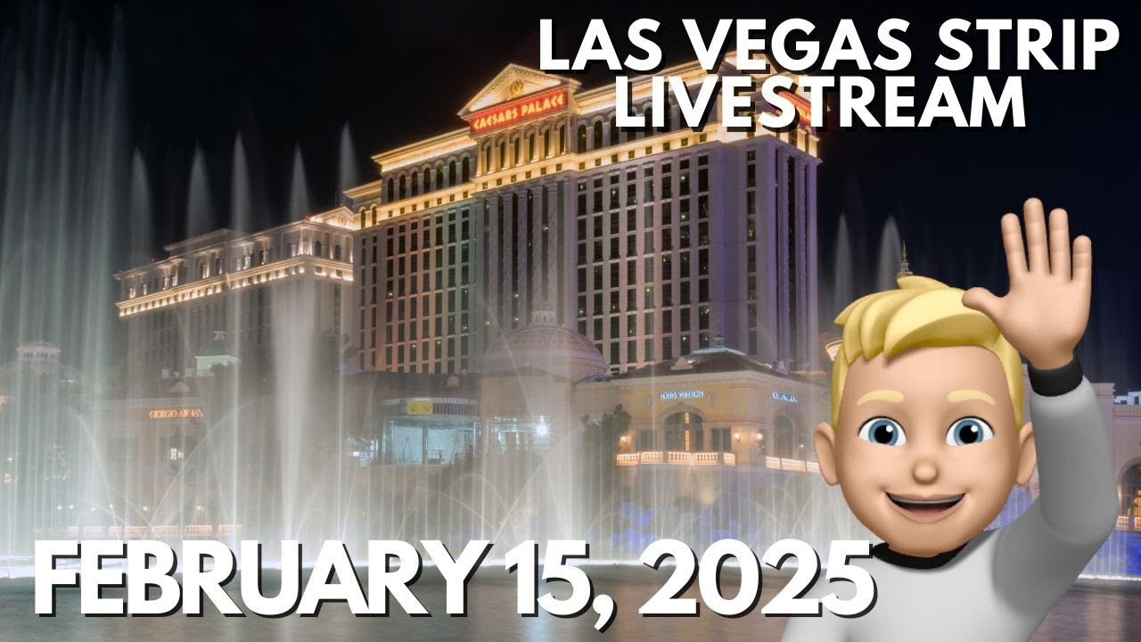 A CRAZY BUSY Valentine’s Day Weekend  on the Las Vegas Strip! 2025 SATURDAY NIGHT LIVESTREAM