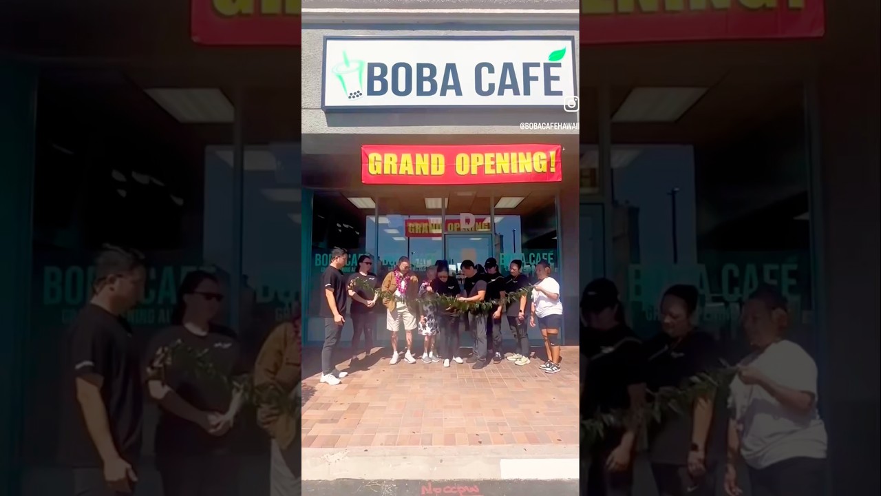 Boba Cafe in #Vegas is a must visit! #bobatea #bobacafe #ewabeach #808to702 #ninthislandconnection