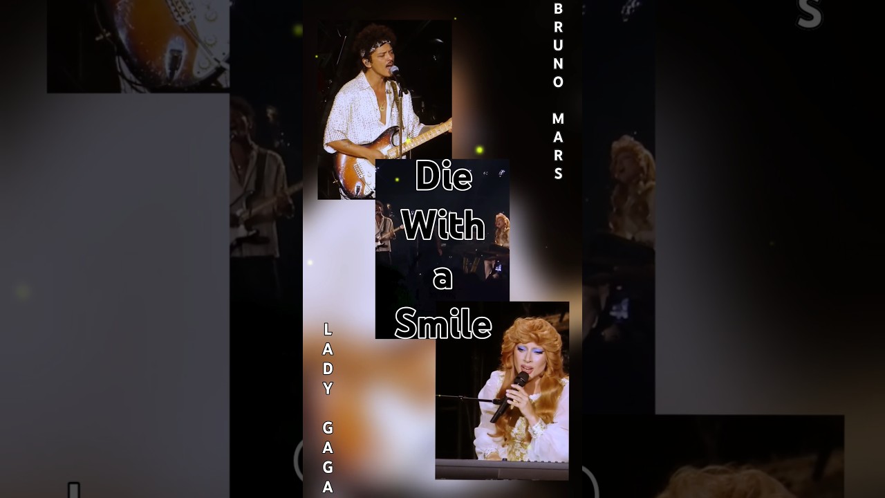 DIE WITH A SMILE (Live in Las Vegas)  @brunomars @LadyGaga #brunomars #ladygaga #concert #shorts