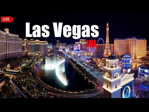 Friday Night on the Las Vegas Strip – Live IRL Walk & Nightlife Tour!