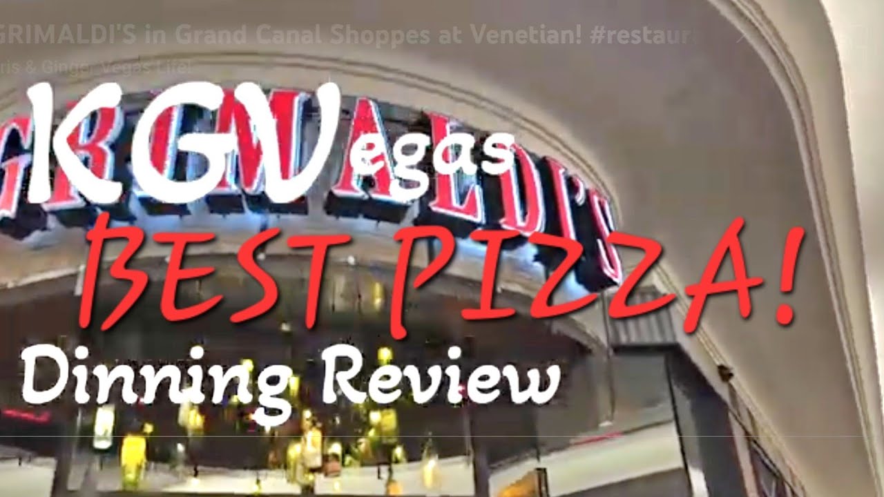 GRIMALDI’S in Grand Canal Shoppes at Venetian Las Vegas! #restaurantreview #pizza