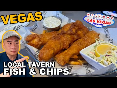 Hand Battered Fish & Chips! “Seventy Six Tavern”. Las Vegas.