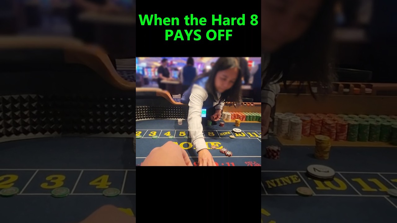 HARD 8 ftw #craps #vegas #vegasdaytripper