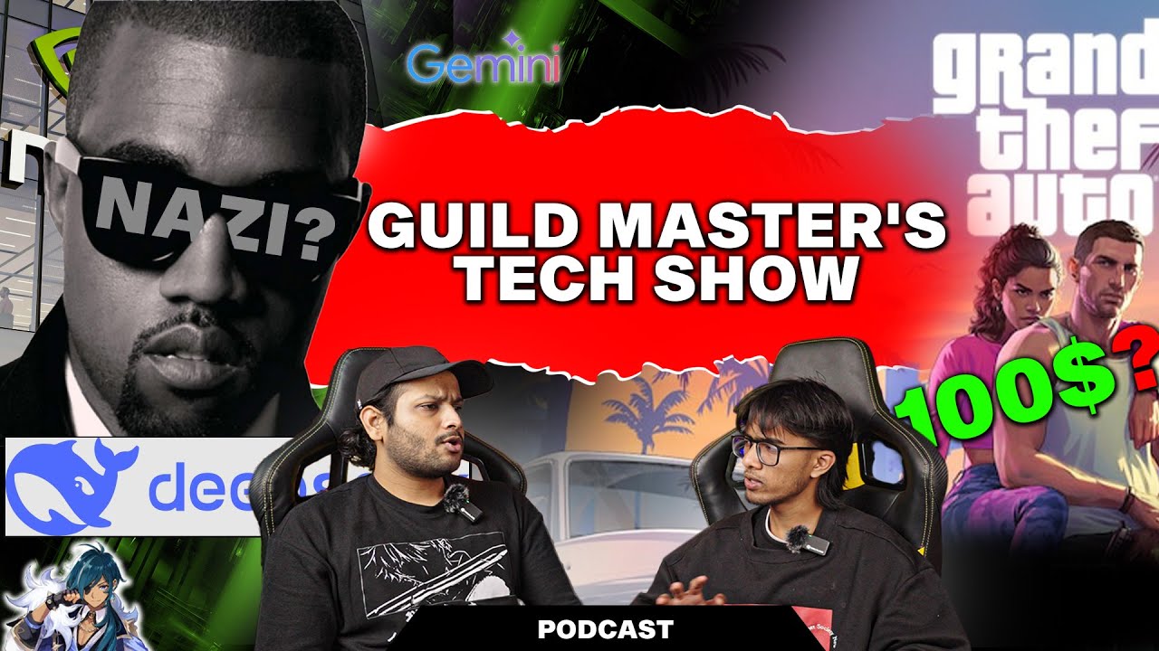 HDFC Ergo’s Apple Watch, GPU News, Marvel Rivals, CES 2025, GTA VI | The Guild Masters Podcast EP 2