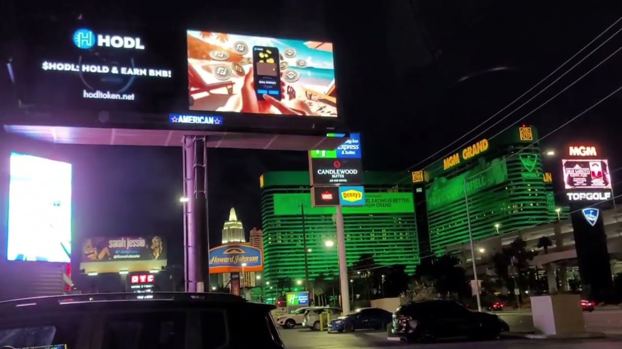 HODL Token Billboards Now Live in Las Vegas!