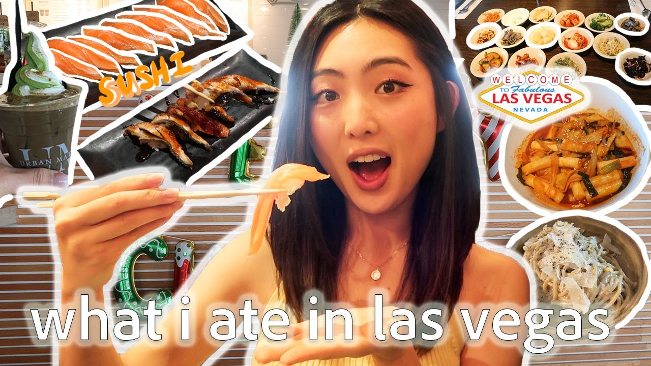 LAS VEGAS CHRISTMAS CHEAT DAY | Eating Everything I Want in Vegas | BEST AYCE SUSHI EVER