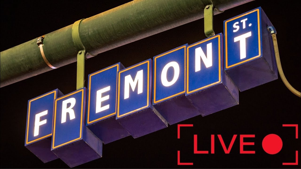 Las Vegas Live on Fremont Street Friday Night