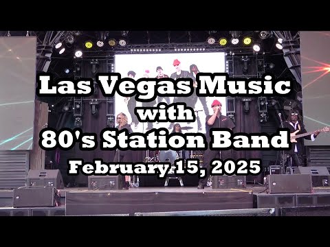 Las Vegas Music with the 80’s Station Band