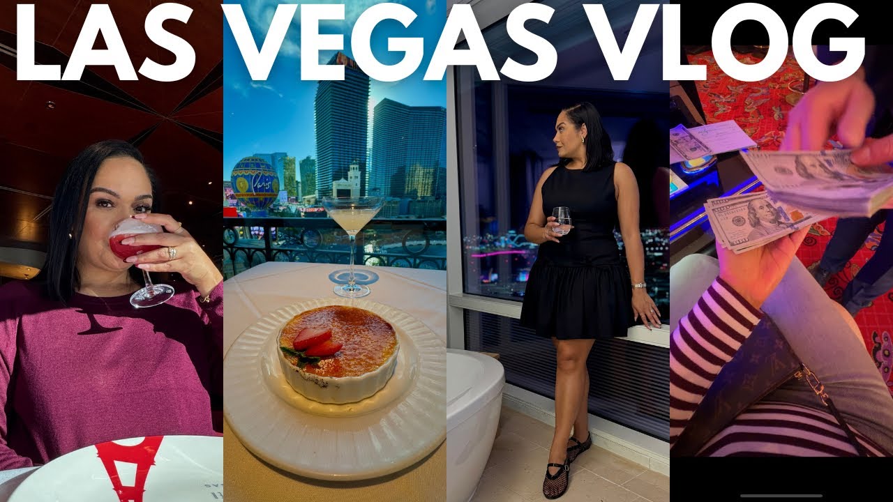 LAS VEGAS VLOG – Did I survive 3 weeks in Las Vegas ? – Jackpots!! – Shopping – Eiffel Tower Brunch