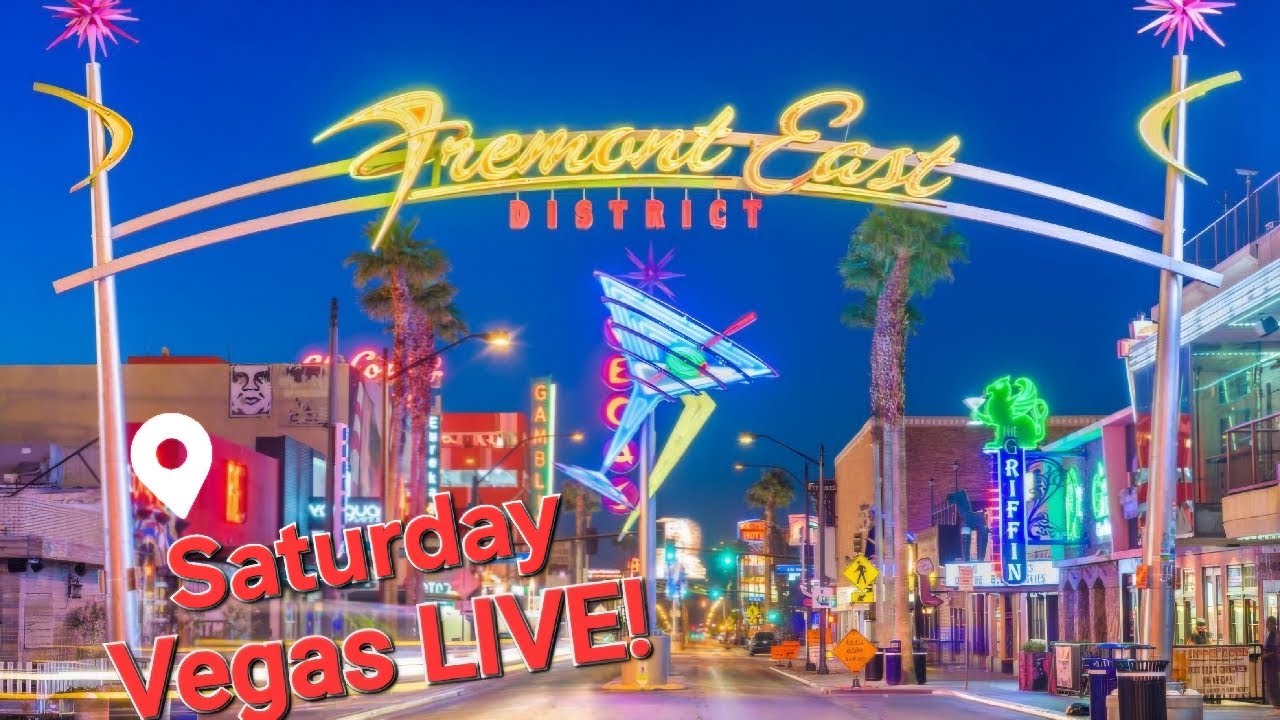 LIVE Las Vegas Fremont street, Vegas Live NOW