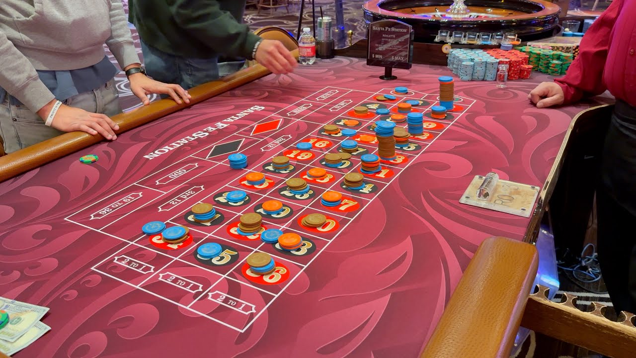 Live Roulette with Wheel in View! K Buy-In at Santa Fe Station Hotel & Casino – ‘Surprise Guests’!