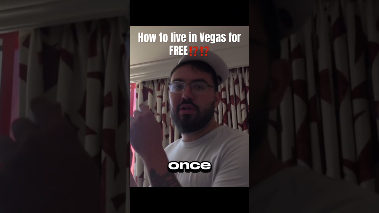 Living in Vegas for FREE?? #amp #twitch #twitcher #funny #twitchstreamer #basketball #vegas #reels